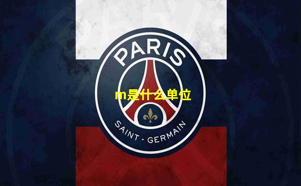 m是什么单位