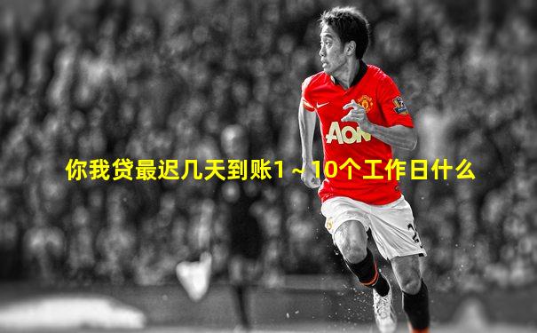 你我贷最迟几天到账1～10个工作日什么