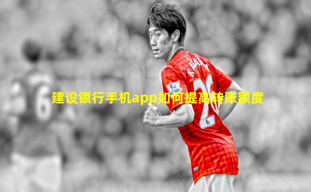 建设银行手机app如何提高转账额度