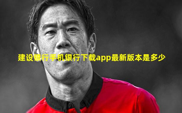 建设银行手机银行下载app最新版本是多少