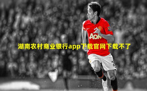 湖南农村商业银行app下载官网下载不了