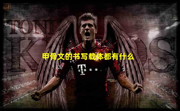 甲骨文的书写载体都有什么