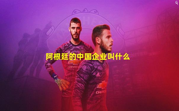 阿根廷的中国企业叫什么